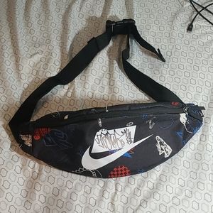 Nike graffiti fanny pack